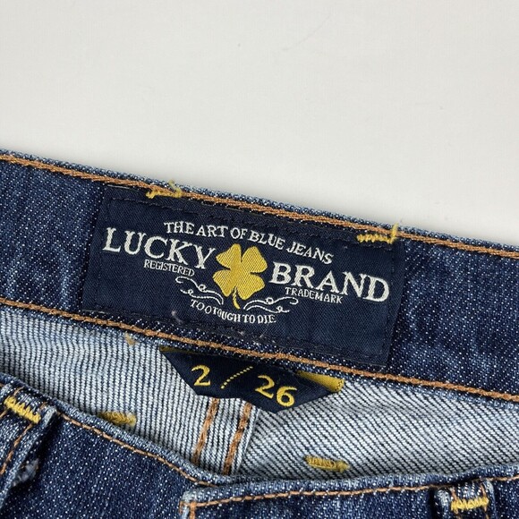 Lucky Brand Sofia Boot Cut Medium Wash Low Rise Y2K Jeans Size 2/26 - Picture 10 of 16